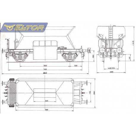 WAGON SAMOWYŁADOWCZY TYPU 204V